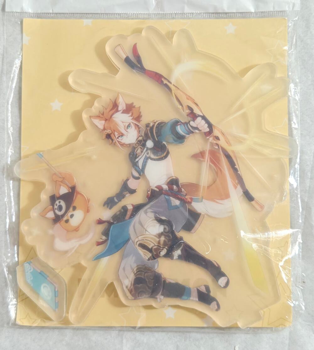 Genshin Impact Gorou Acrylic Stand Figure Display Sealed Anime Decor